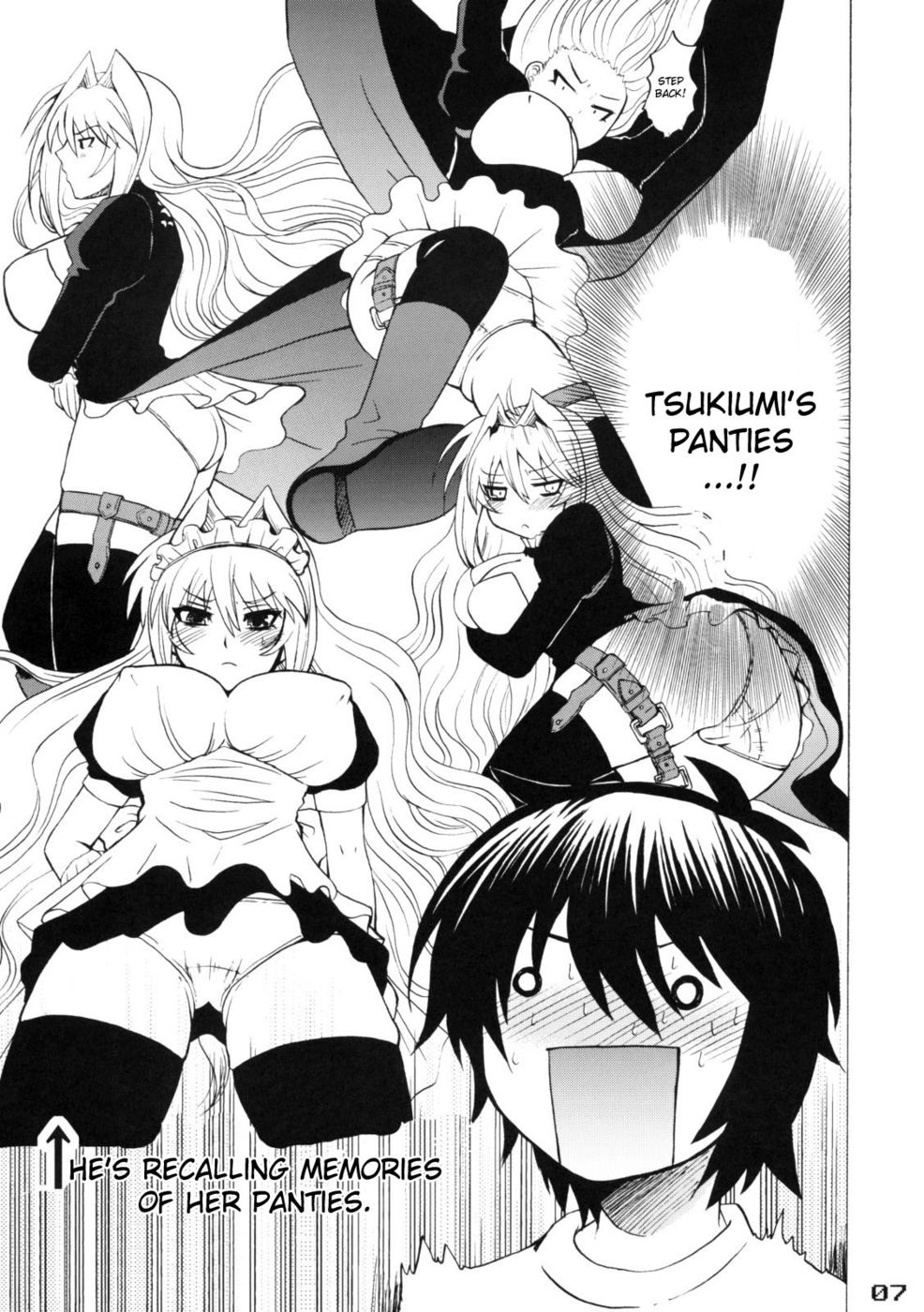 Hentai Manga Comic-Tsukiumi-tan O-Panty Mieteru yo-Read-6